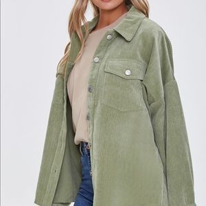 NWT Corduroy shacket